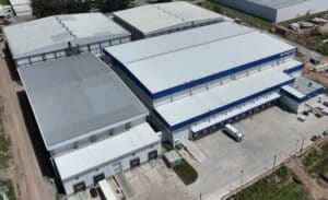Almacén Polo Oeste, vista aérea